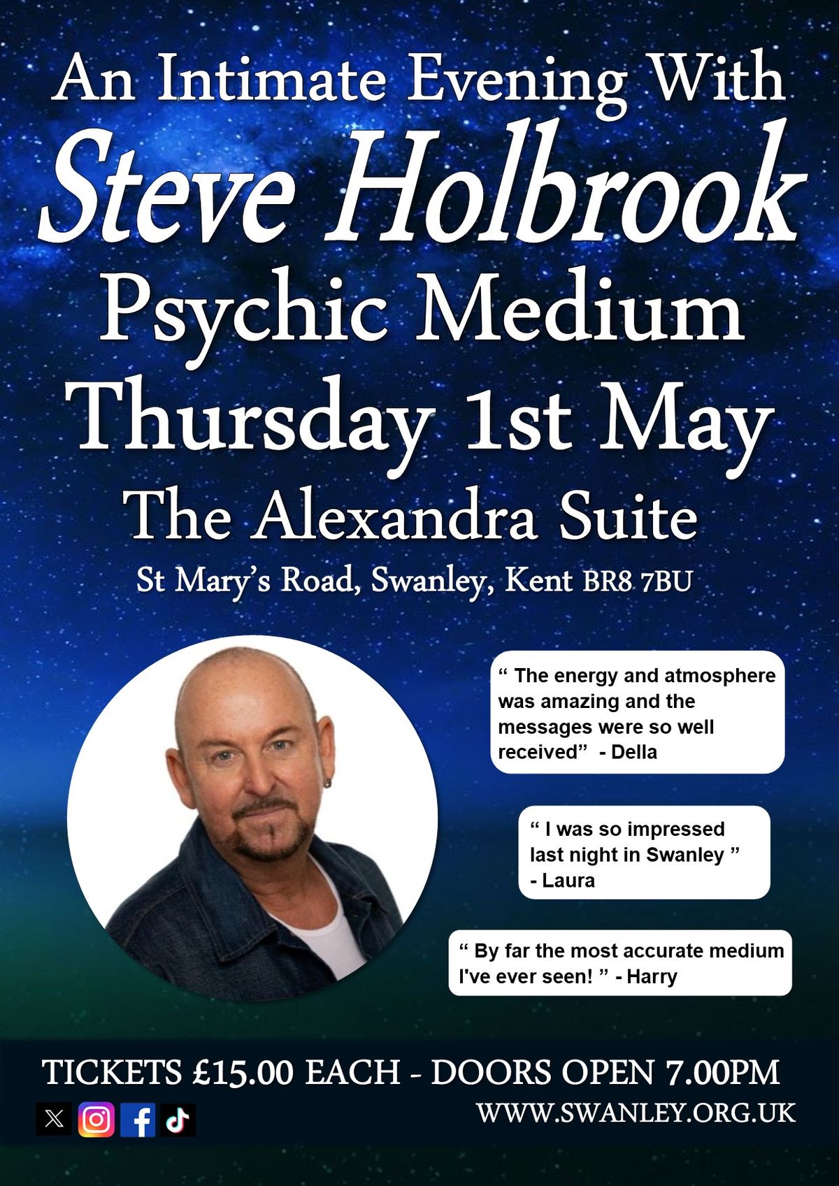 An Evening With Psychic Medium Steve Holbrook