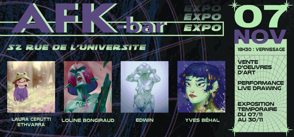 Exposition \u00e0 l'AFK