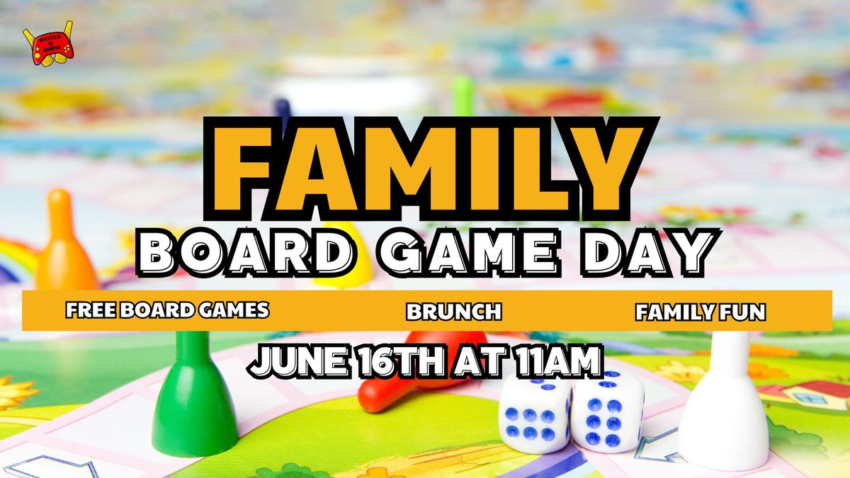 Family Board Game Day: Free Family Event