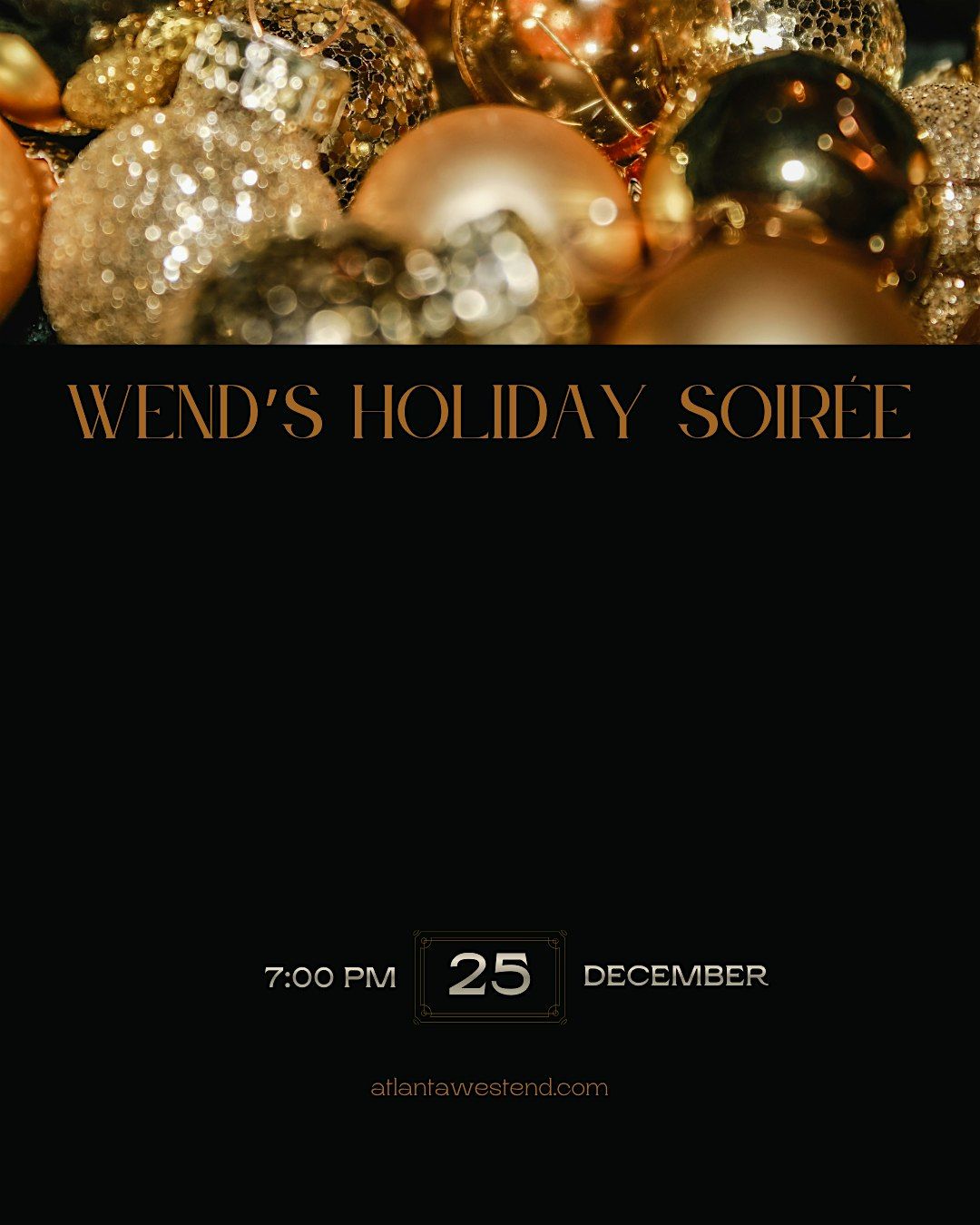 WEND's Holiday Soir\u00e9e