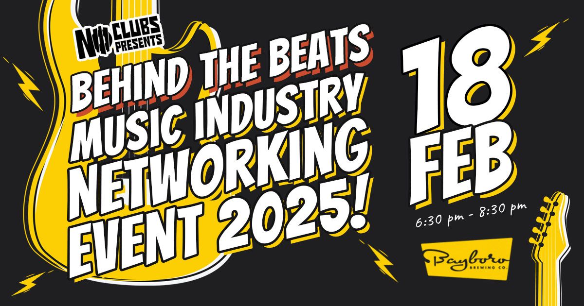 Behind The Beats - Music Industry Networking Event