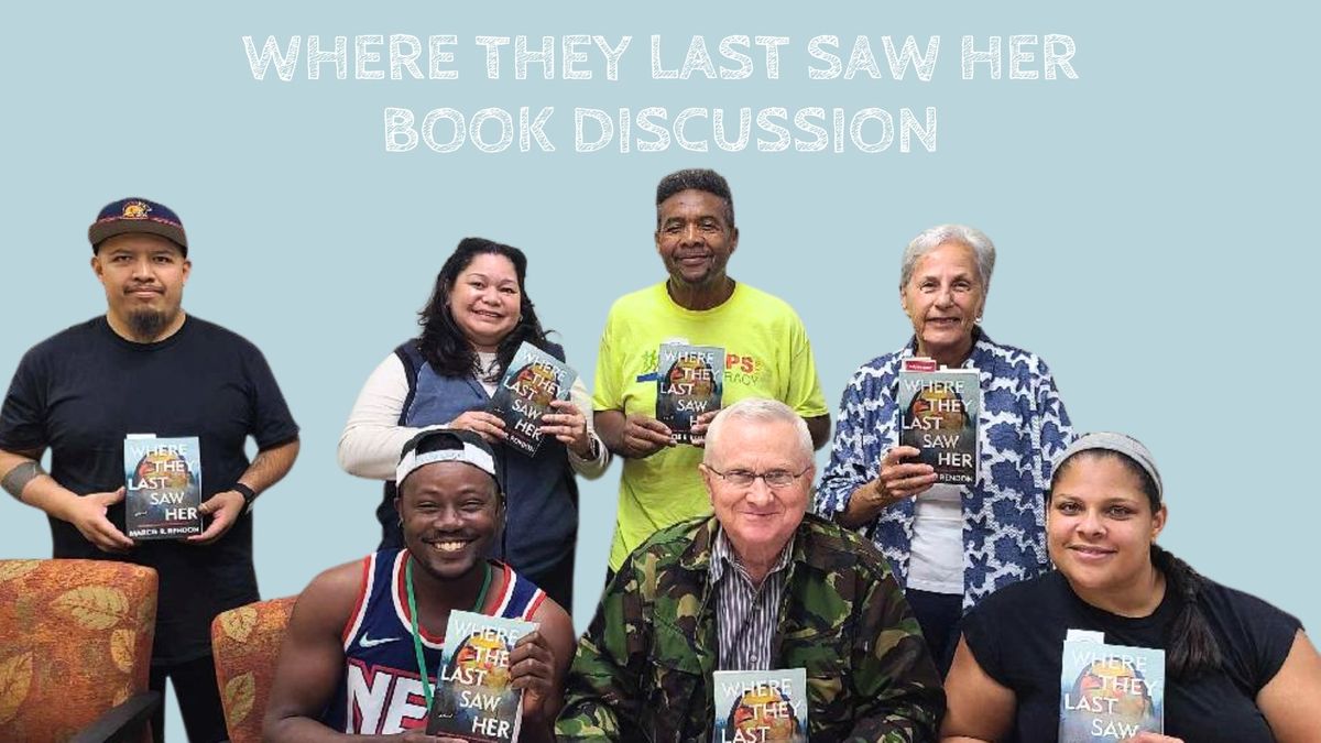 KLC Community Book Discussion-Where They Last Saw Her