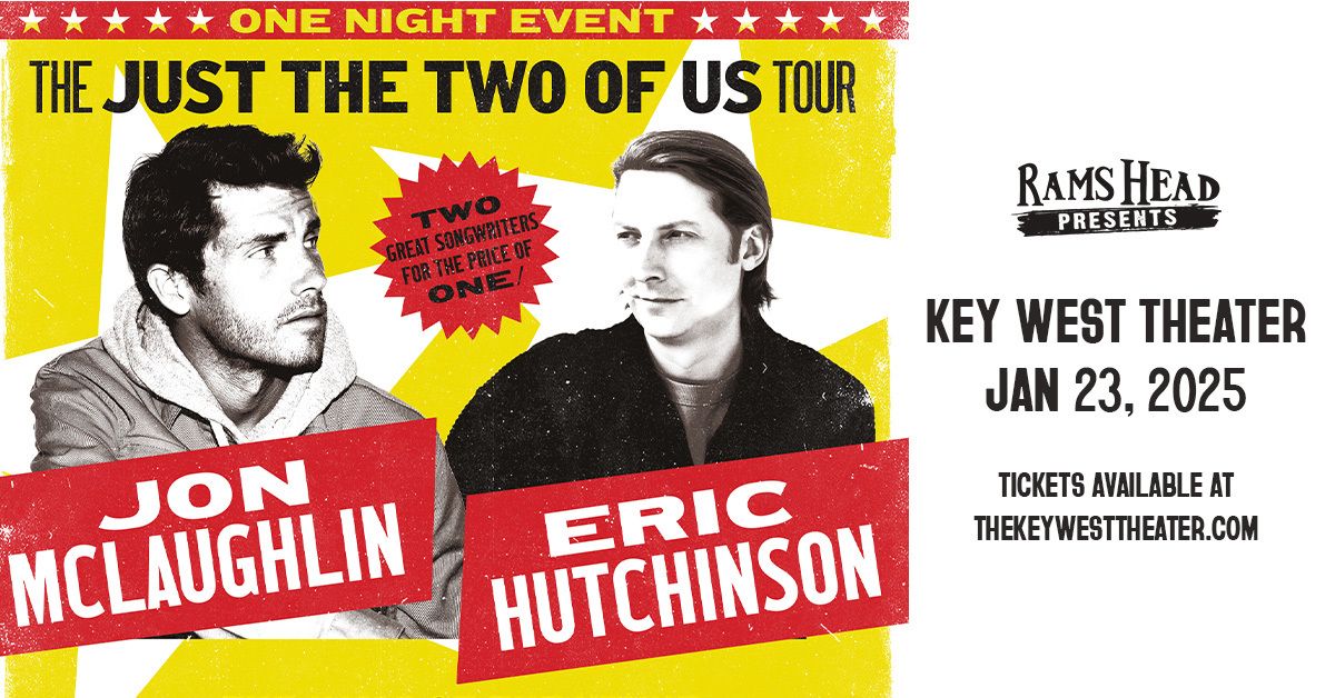 Jon McLaughlin & Eric Hutchinson at Key West Theater 