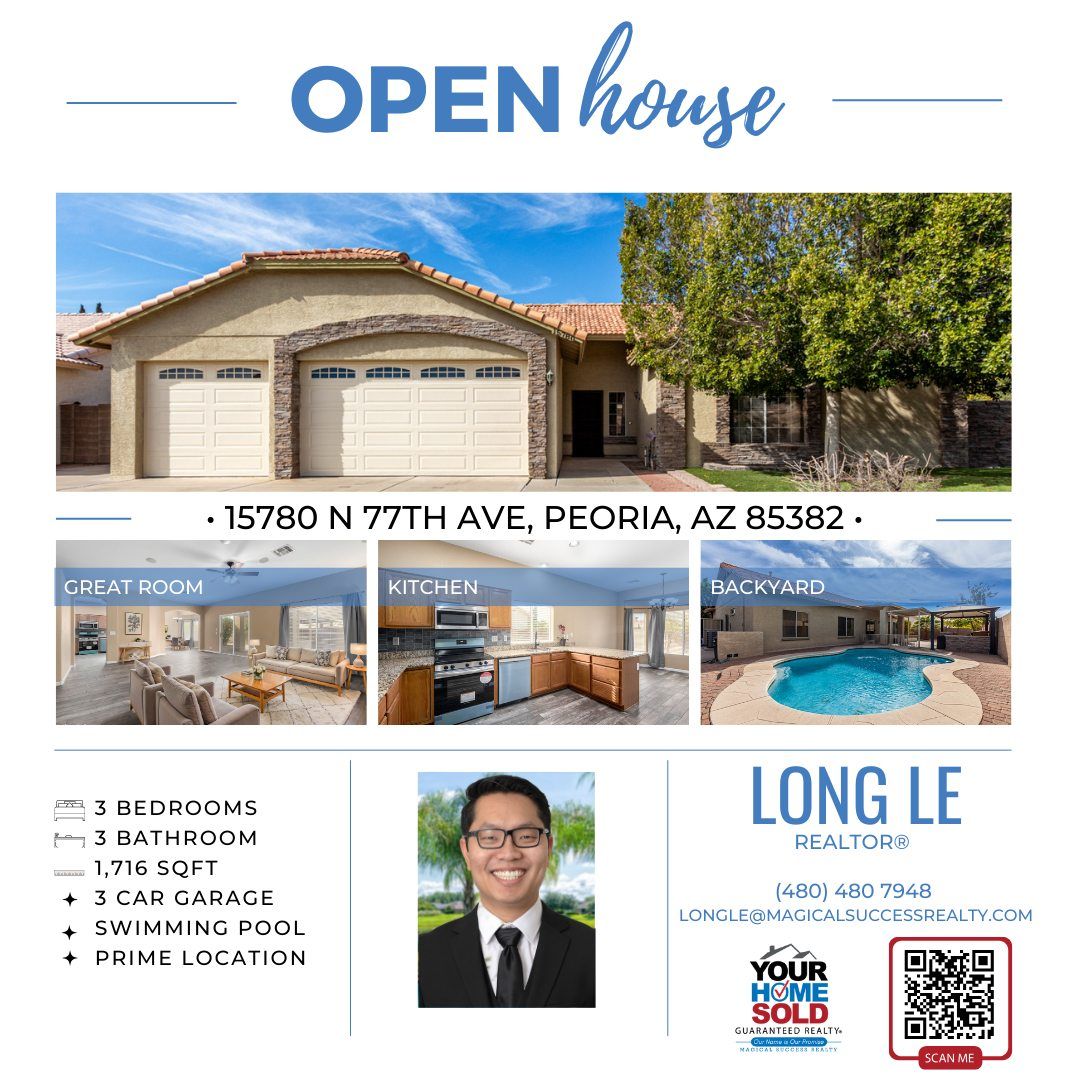 Open House: 15780 N 77th Avenue, Peoria