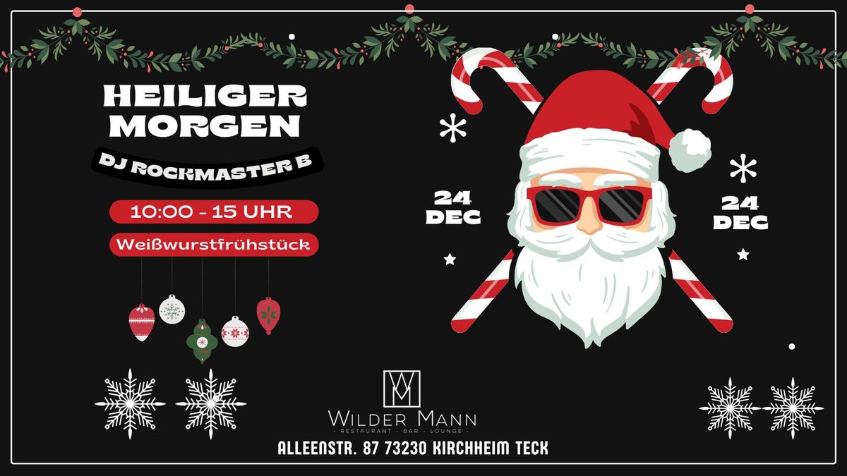 Heiliger Morgen mit DJ Rockmaster B