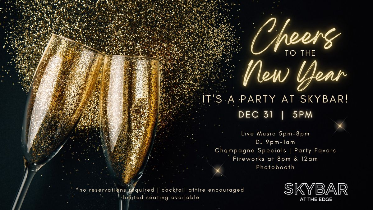 New Year's Eve Rooftop Celebration at Skybar 