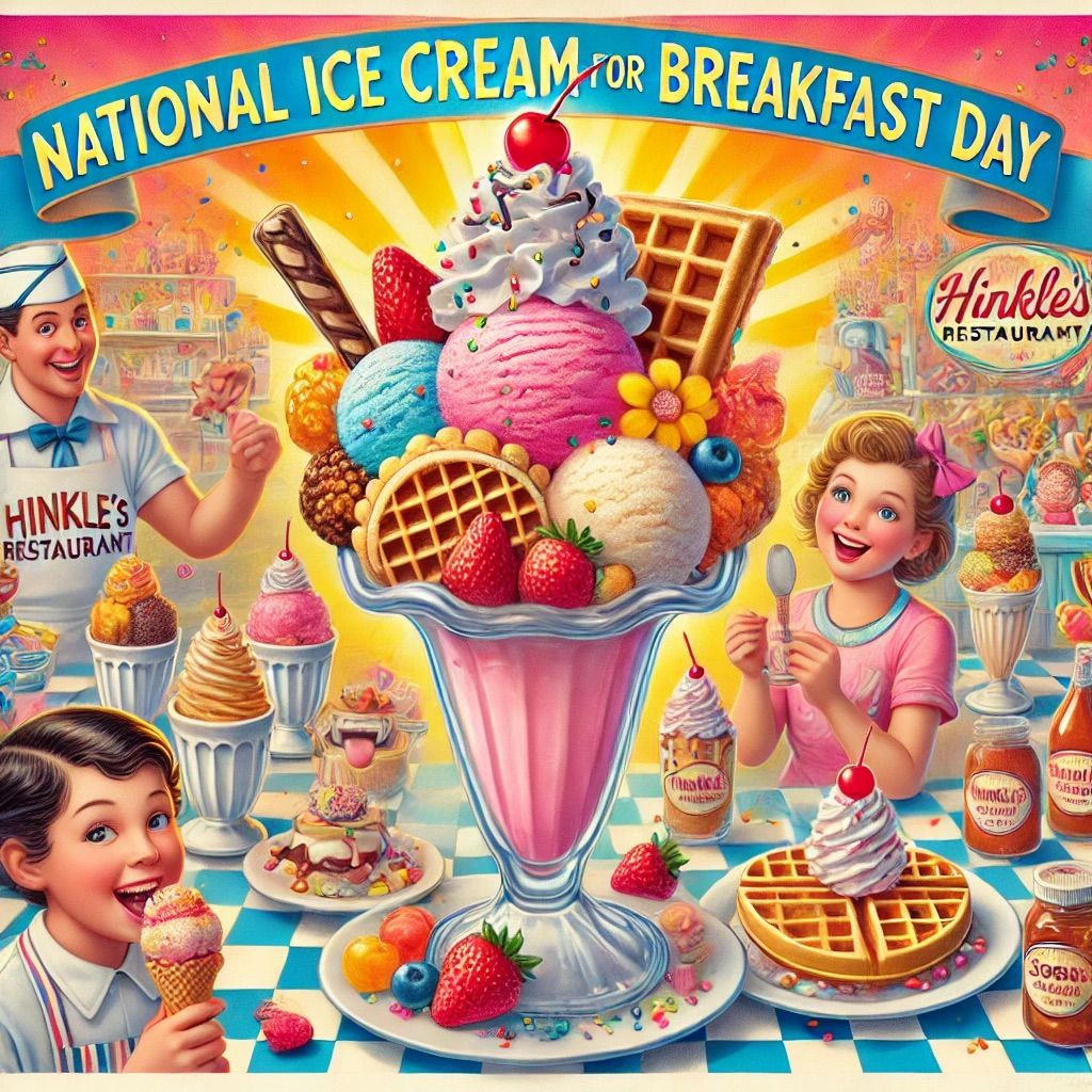 National Ice Cream for Breakfast Day