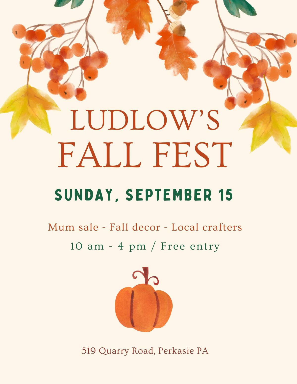 Fall Fest at Ludlows