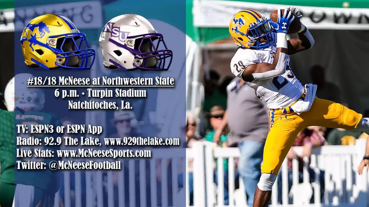 McNeese State Cowboys at Northwestern State Demons Football