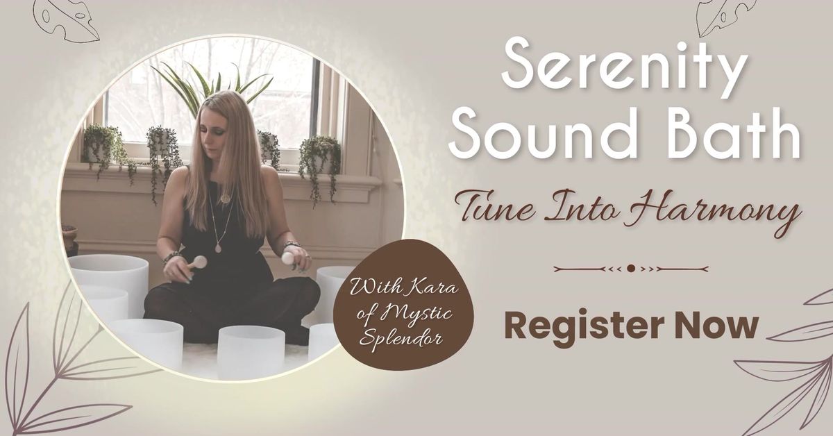 Sound Bath Sessions with Mystic Splendor