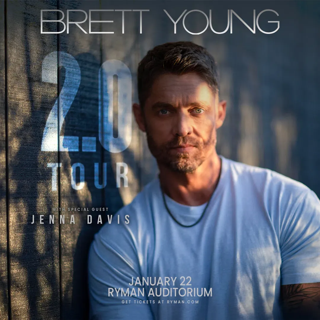 Brett Young and Jenna Davis at DECC Symphony Hall