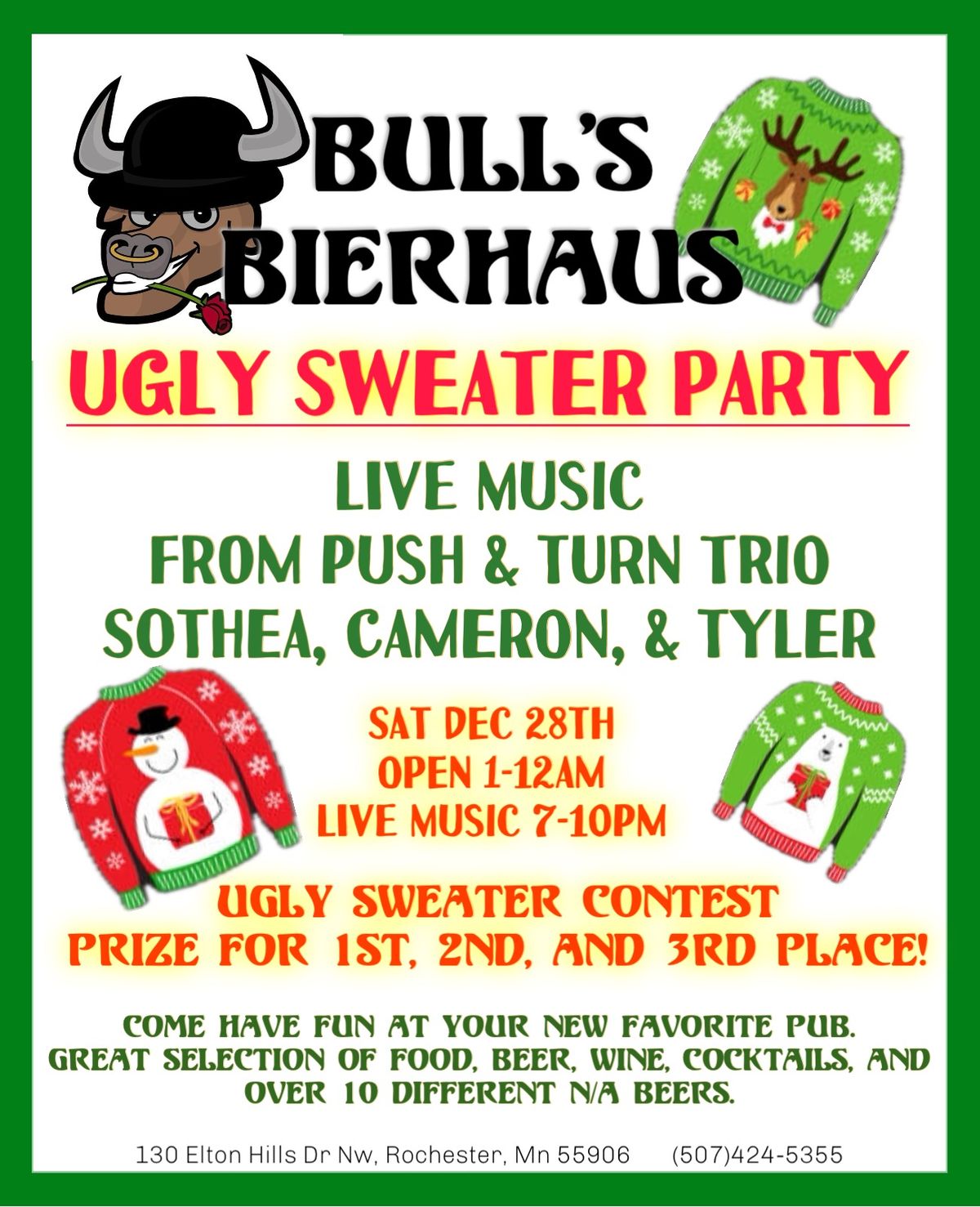 Ugly Sweater Party