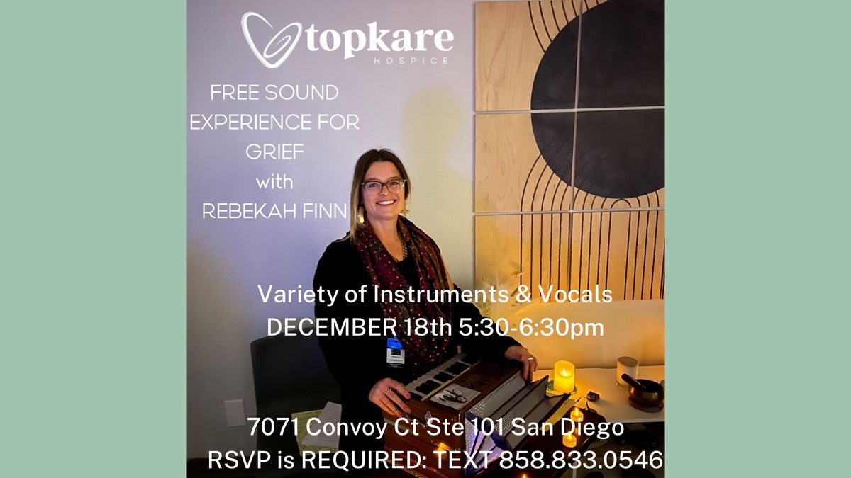 Free Sound Experience for Grief 