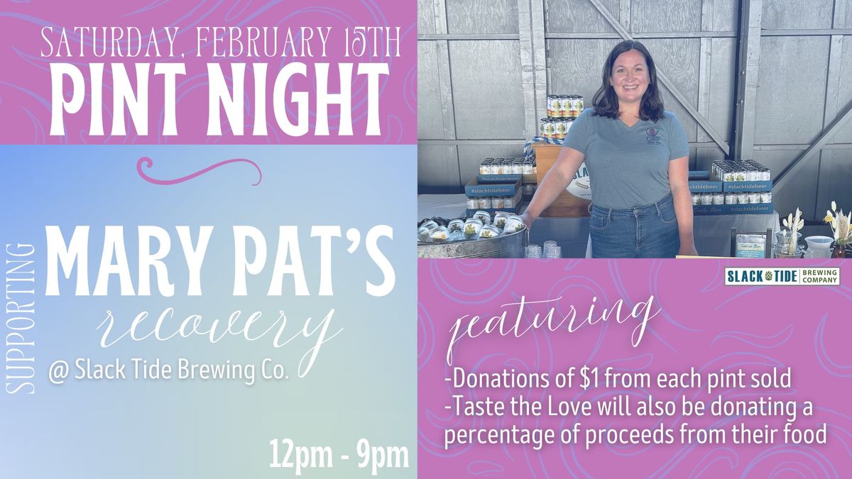 Pint Night for Mary Pat's Recovery