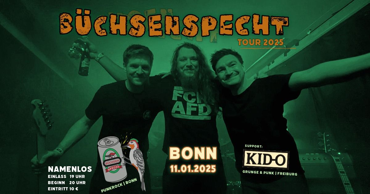 B\u00dcCHSENSPECHT mit KID-O | 11.01.2025 | NAMENLOS | BONN 