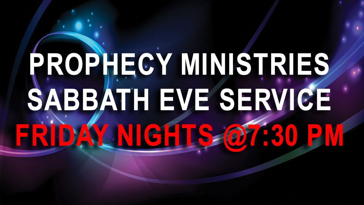 Friday Night Sabbath Eve Service