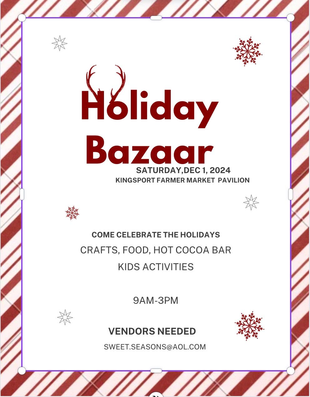 Holiday Bazaar 