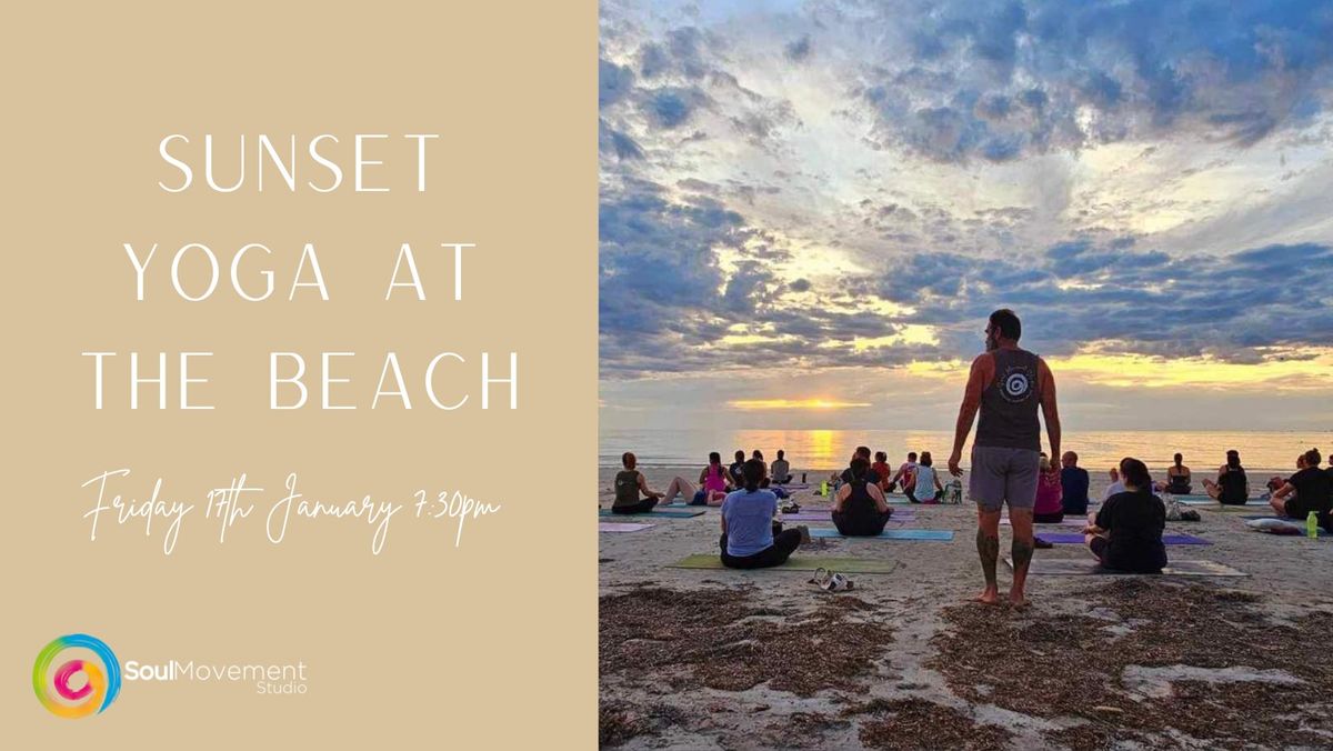 Sunset Yoga at the Beach