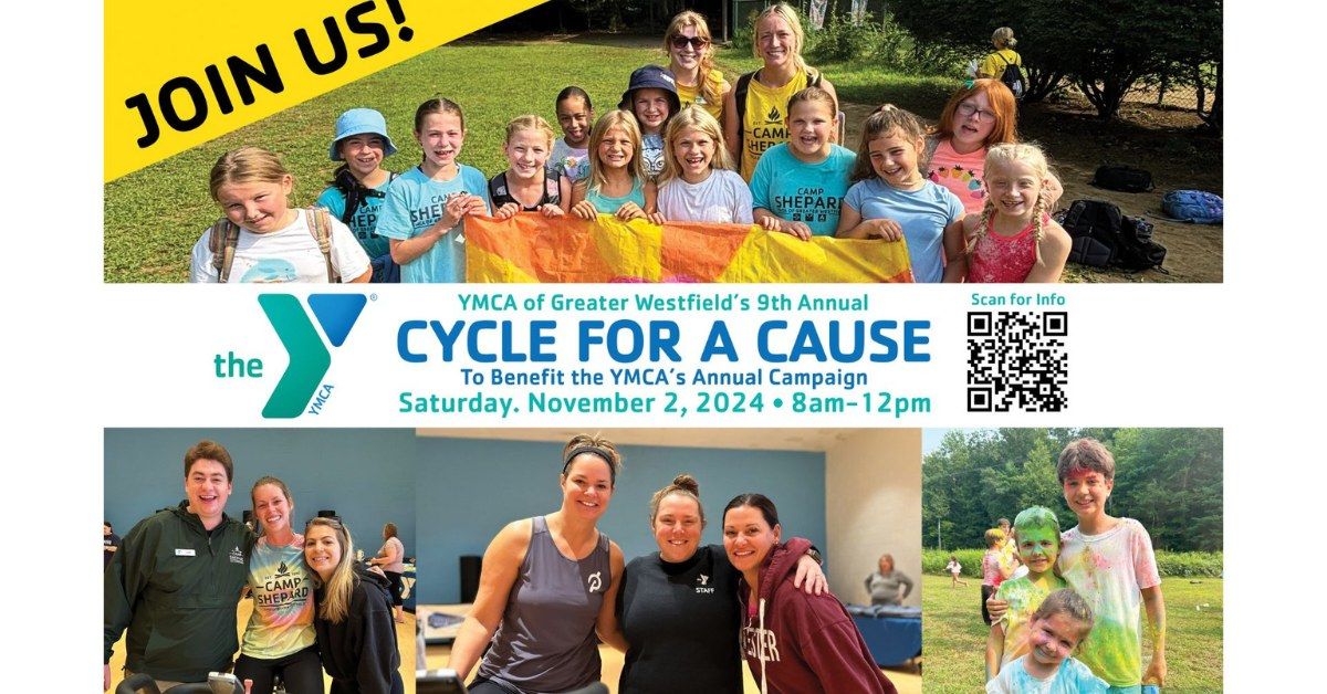 Westfield YMCA's Annual Cycle for a Cause Cycle-A-Thon