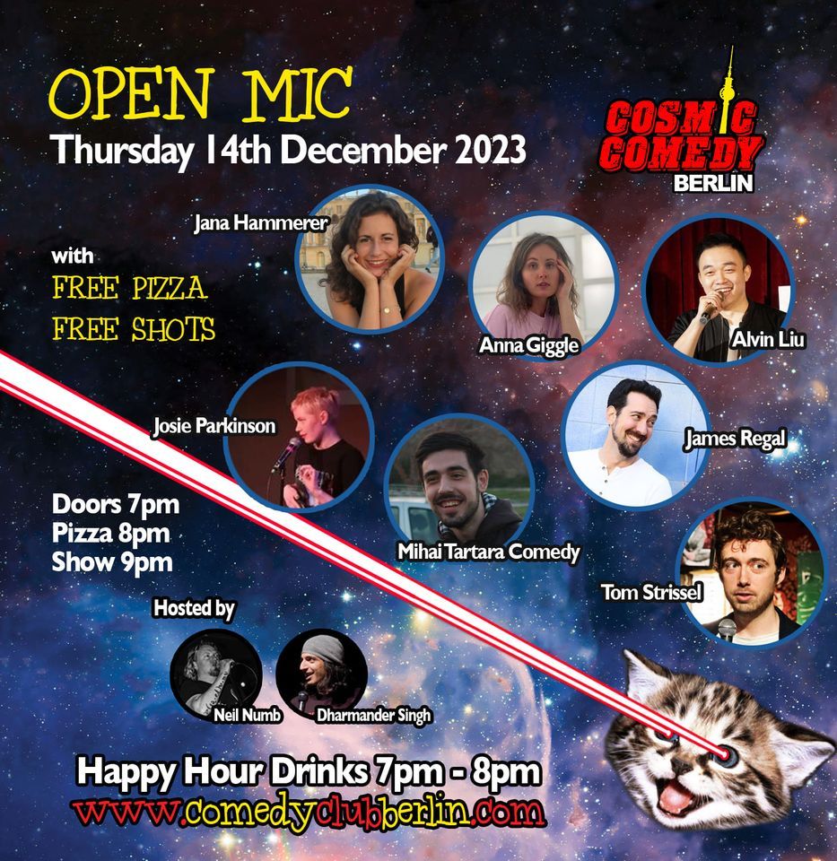 Cosmic Comedy Club Berlin : Open Mic