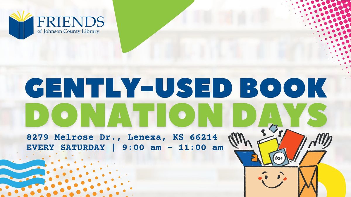 Used Book Donation Days