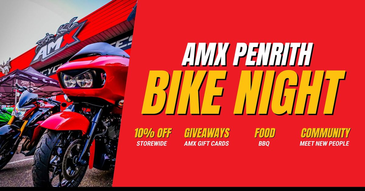 AMX Penrith Bike Night 5:30pm - 8:30pm