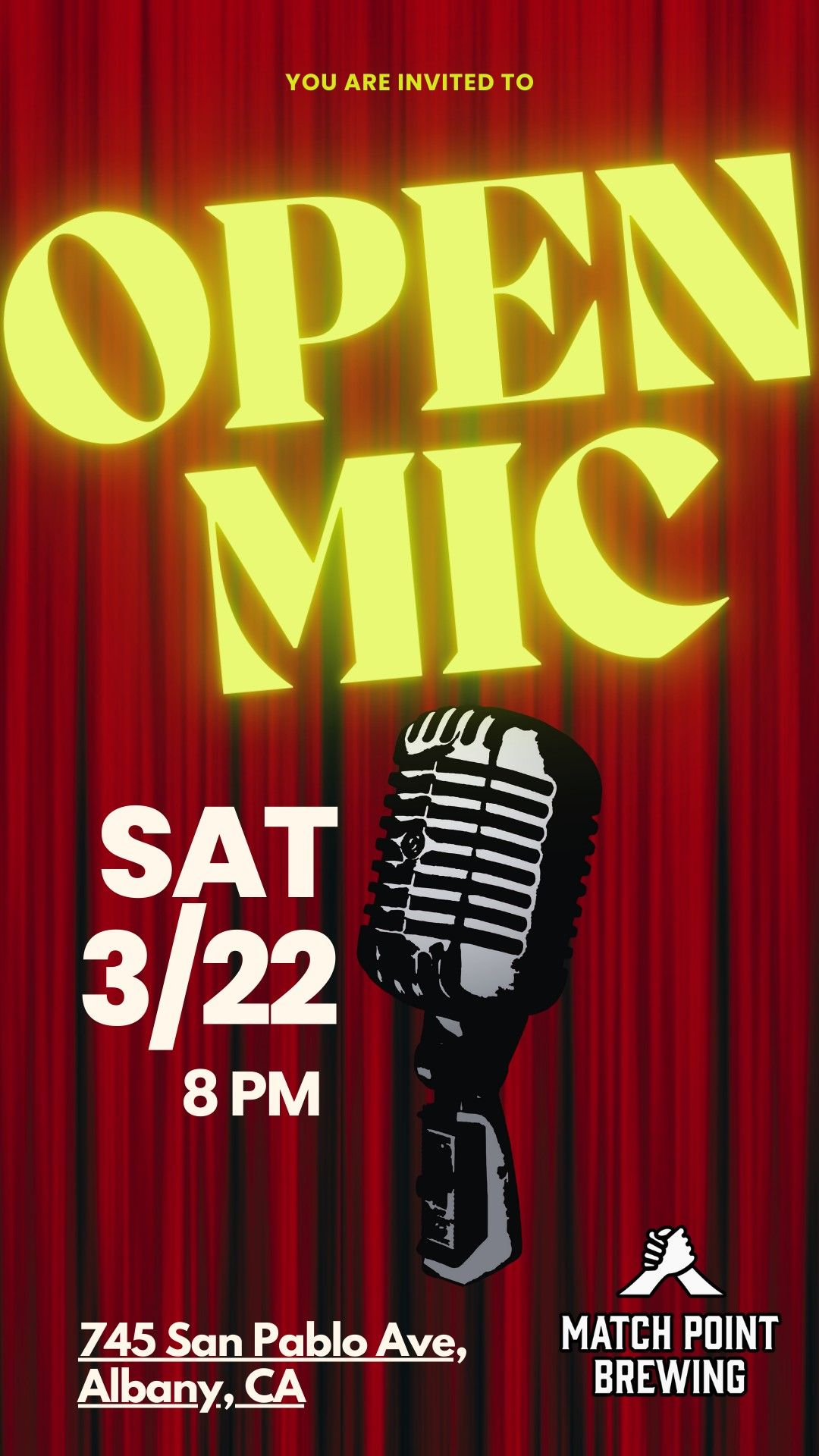 Comedy Open Mic Night