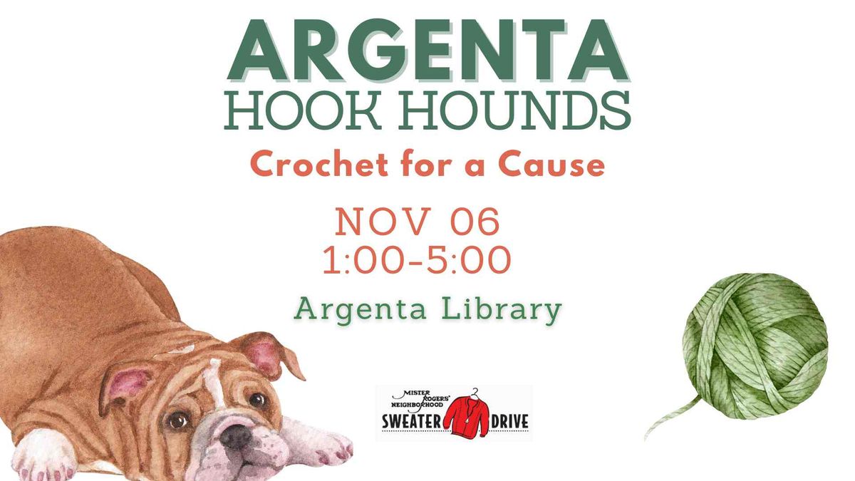 Argenta Hook Hounds: Crochet For A Cause