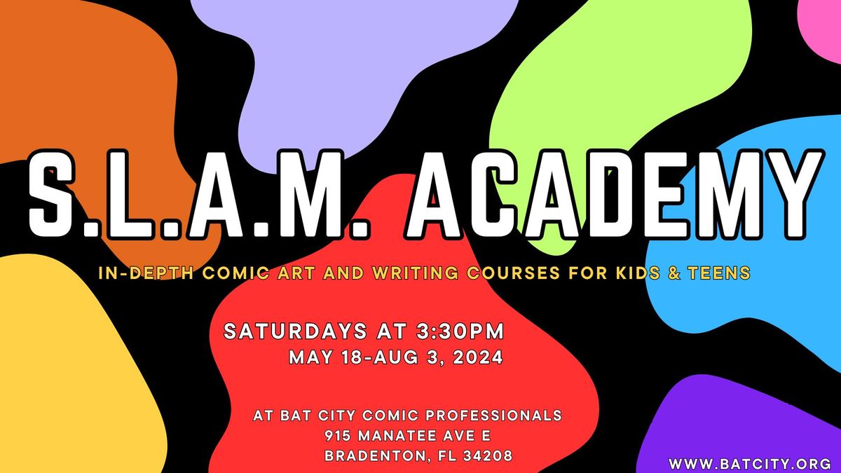 SLAM Academy - Inking, Coloring, and Finishing Art Class 