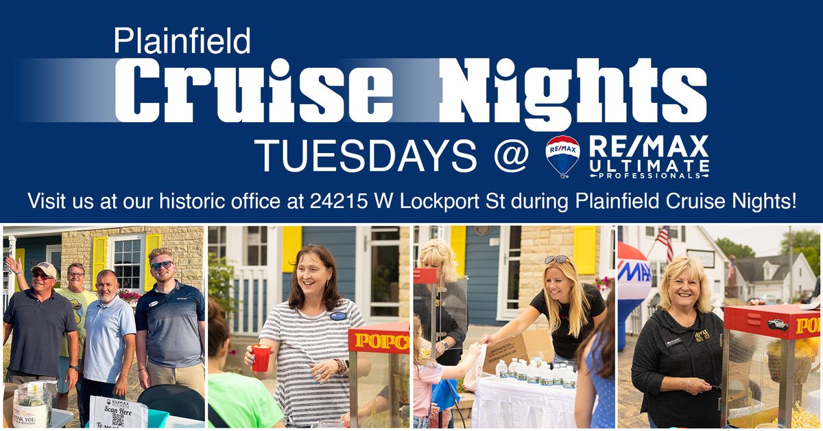 Plainfield Cruise Nights | Popcorn, Giveaways, & More! ?