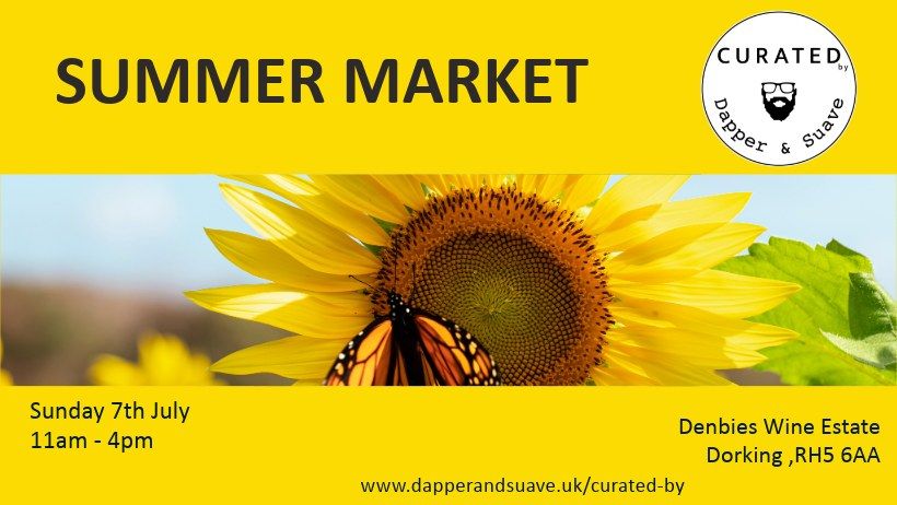 Curated by Dapper & Suave Summer Market