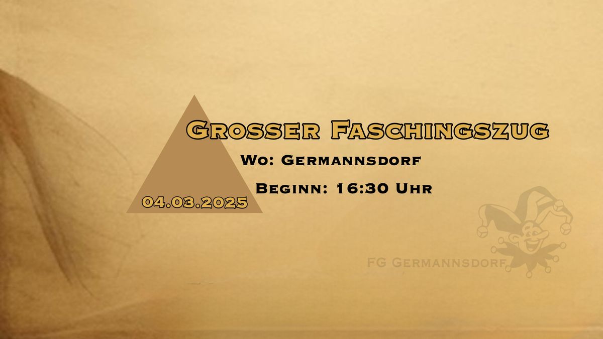 Gro\u00dfer Faschingszug Germannsdorf