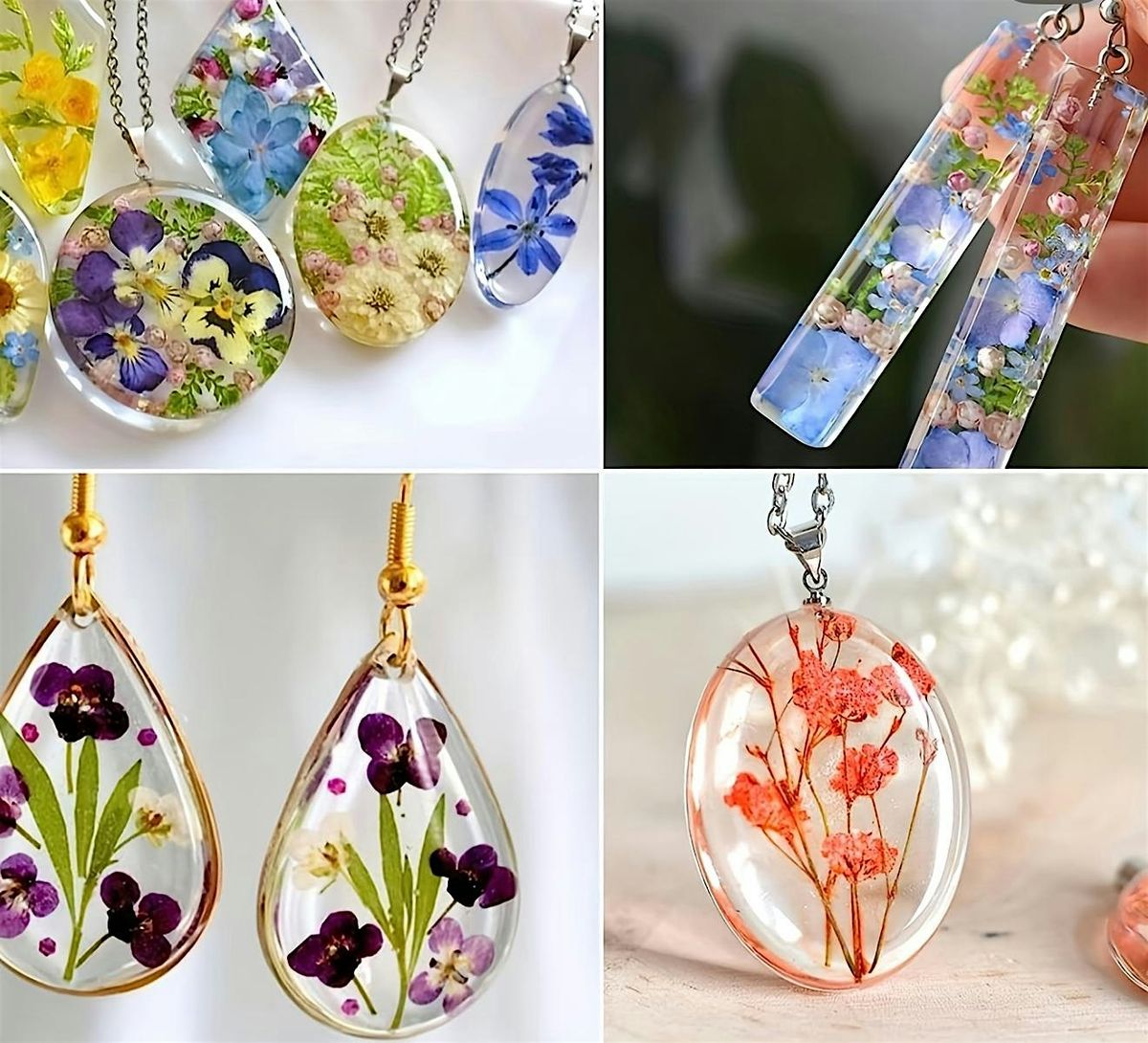 Epoxy jevelry workshop