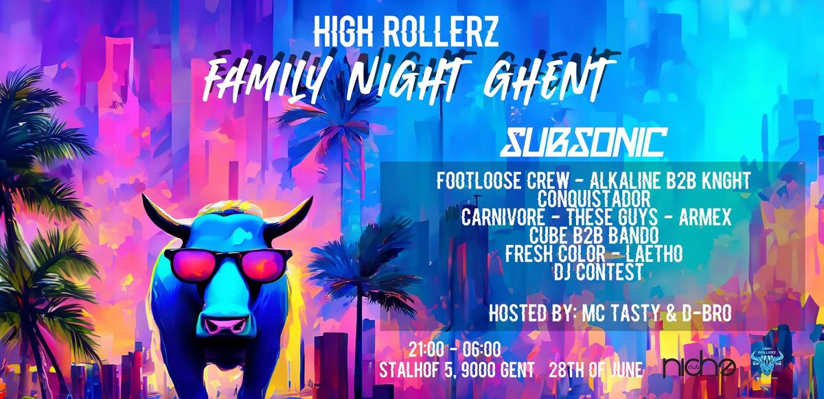 High Rollerz: Family Night Ghent