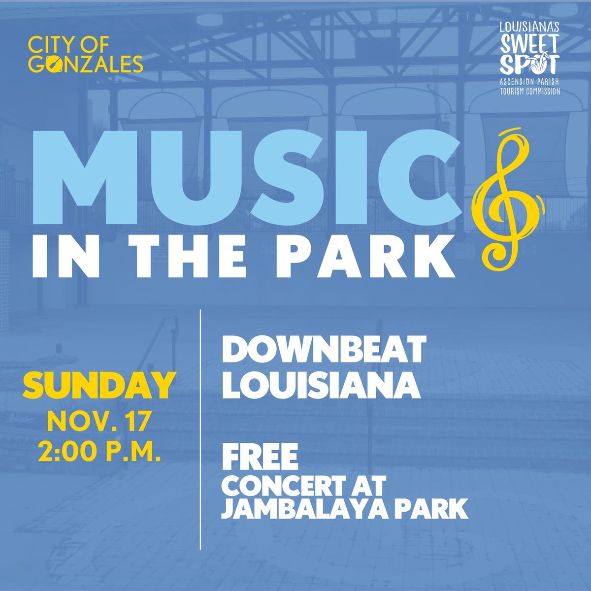 Downbeat Louisiana: Music in the Park