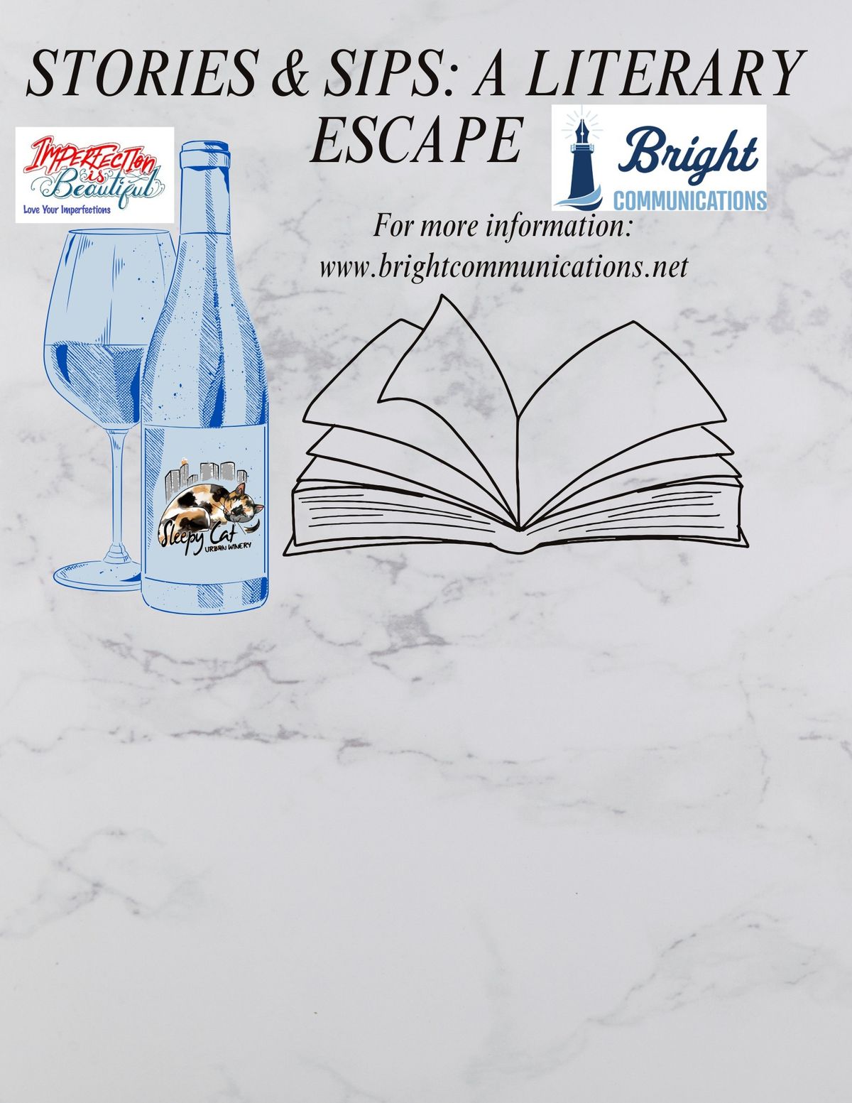 Stories and Sips: A Literary Escape