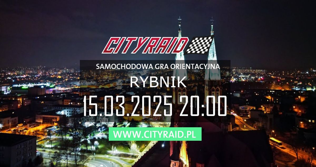 CITYRAID RYBNIK: SAMOCHODOWA GRA ORIENTACYJNA