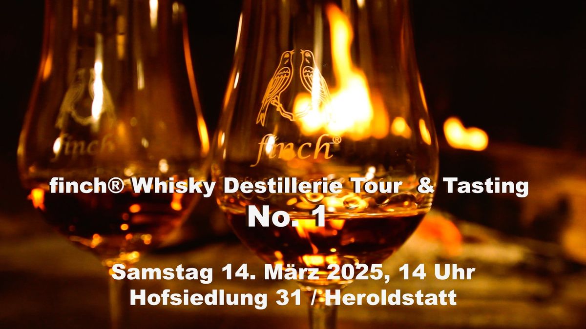 finch\u00ae Whisky Destillerie Tour mit Tasting No. 01 