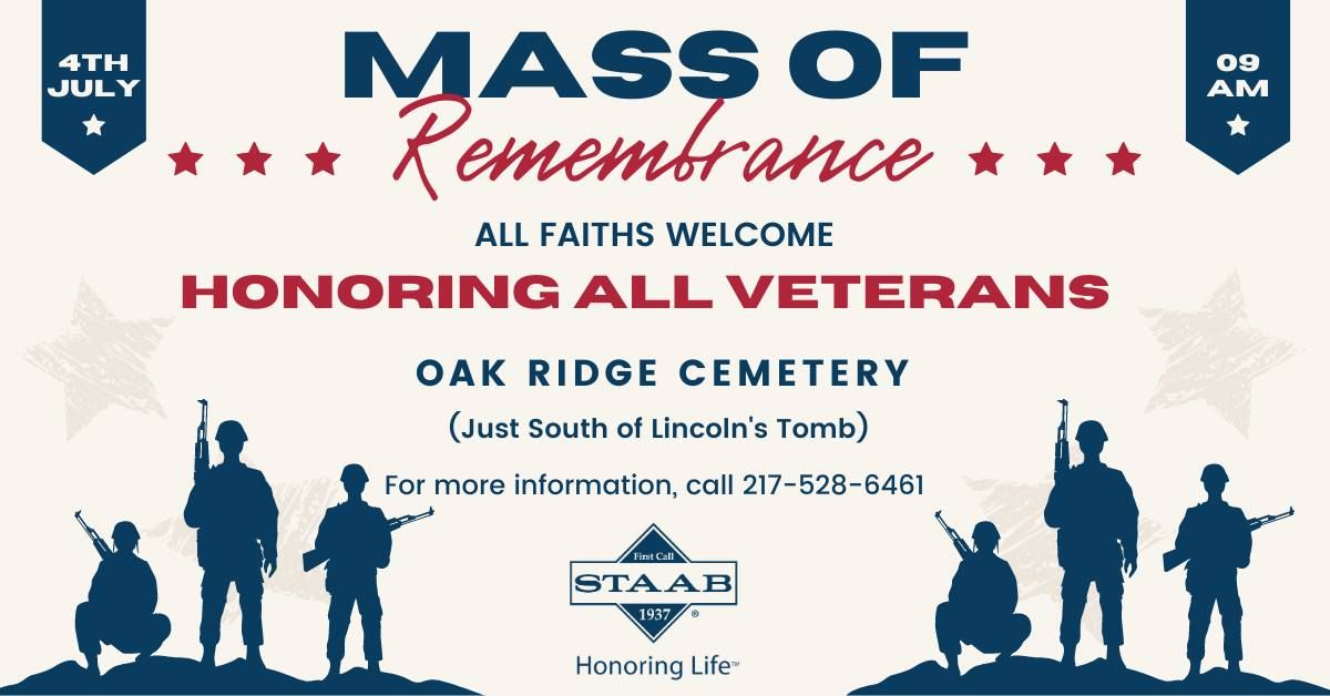 July 4th Mass of Remembrance