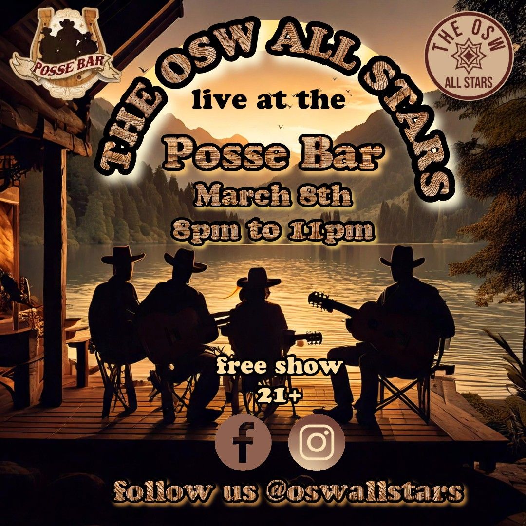 The OSWs at the Posse Bar