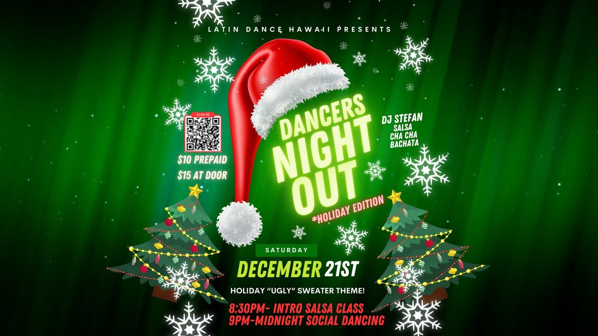 Dancer's Night Out (hosted by Latin Dance Hawaii)