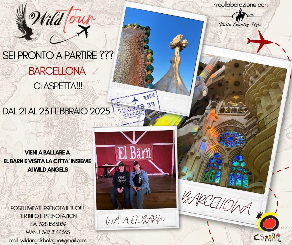 WILD TOUR to EL BARN  e BARCELLONA (SPAGNA) - 