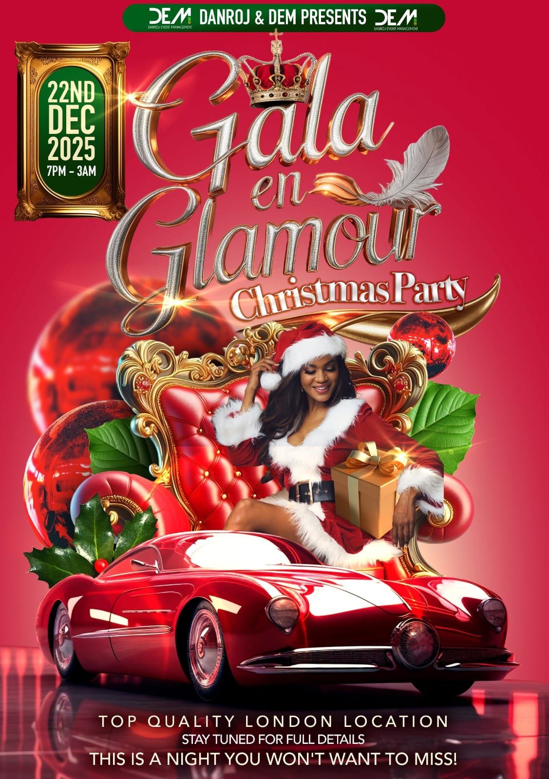 **\ud83c\udf84 DANROJ & DEM: GALA EN GLAMOUR Christmas Party \ud83c\udf84**