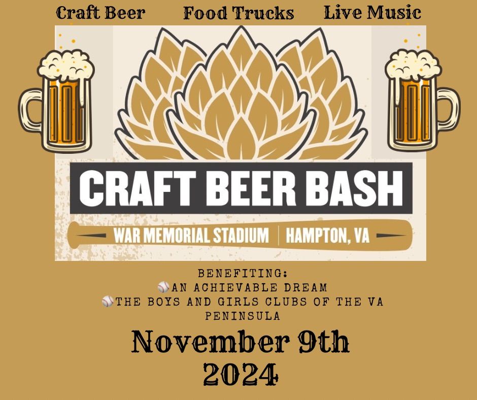 Craft Beer Bash at War Memorial Stadium