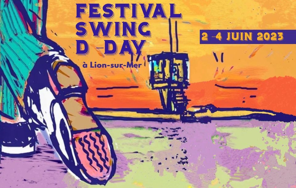 Festival Swing D-Day 2023, Plage Lion Sur Mer, Cherbourg, 2 June 2023