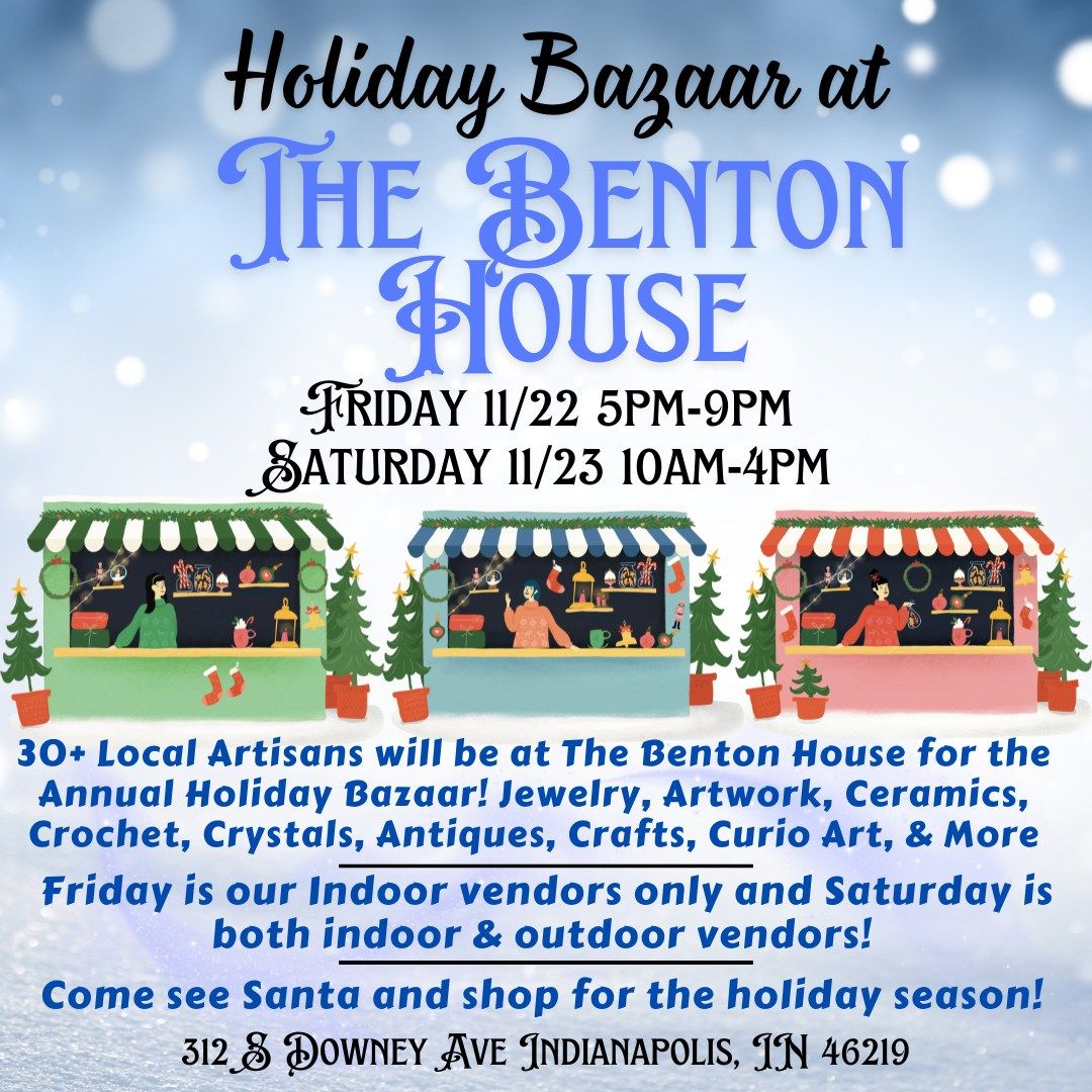 Holiday Bazaar at The Benton House