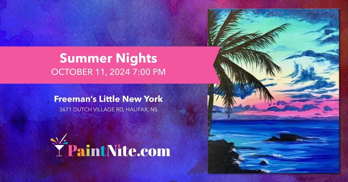 Paint Nite | Summer Nights