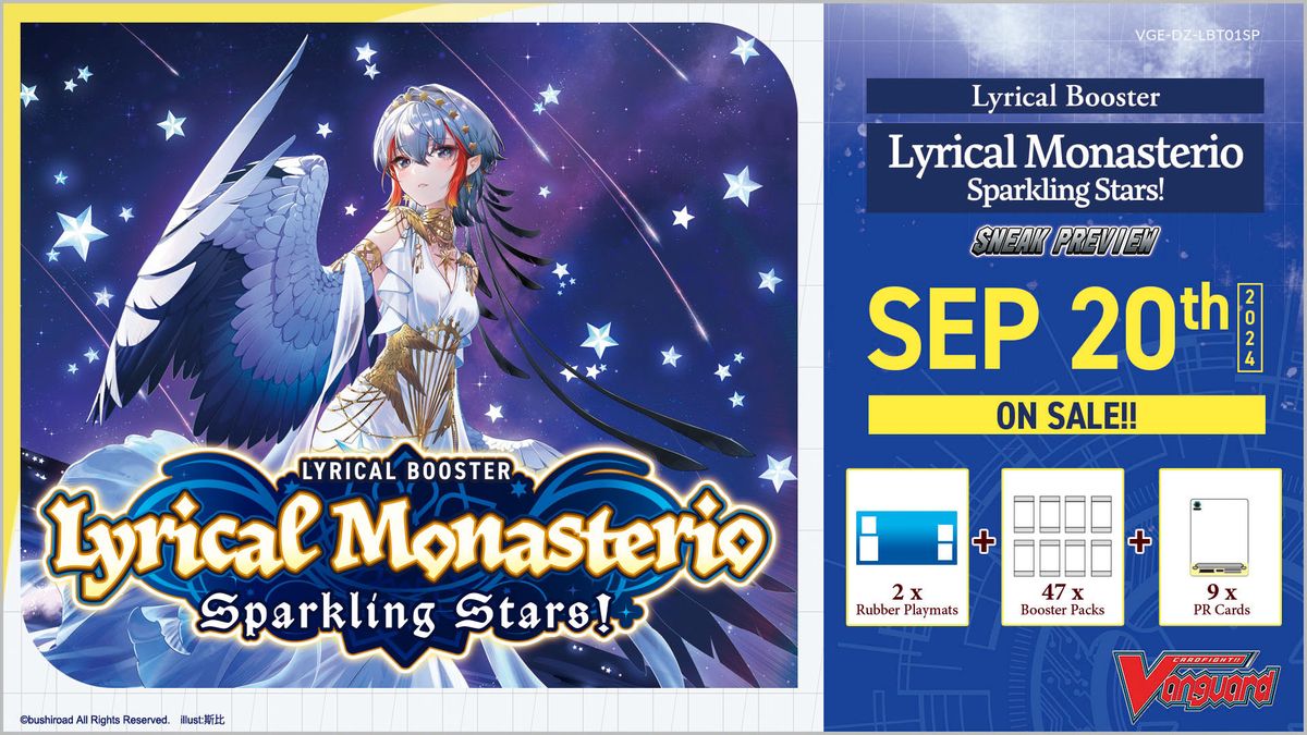 CF Vanguard DZ Lyrical Booster: Lyrical Monasterio Sparkling Stars! Sneak Peek