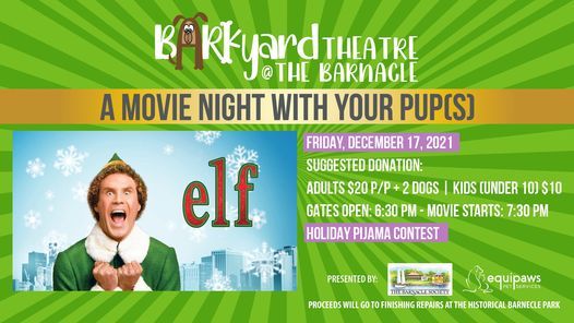 Let's Watch Elf at The Barnacle's Barkyard Theatre in Coconut Grove!