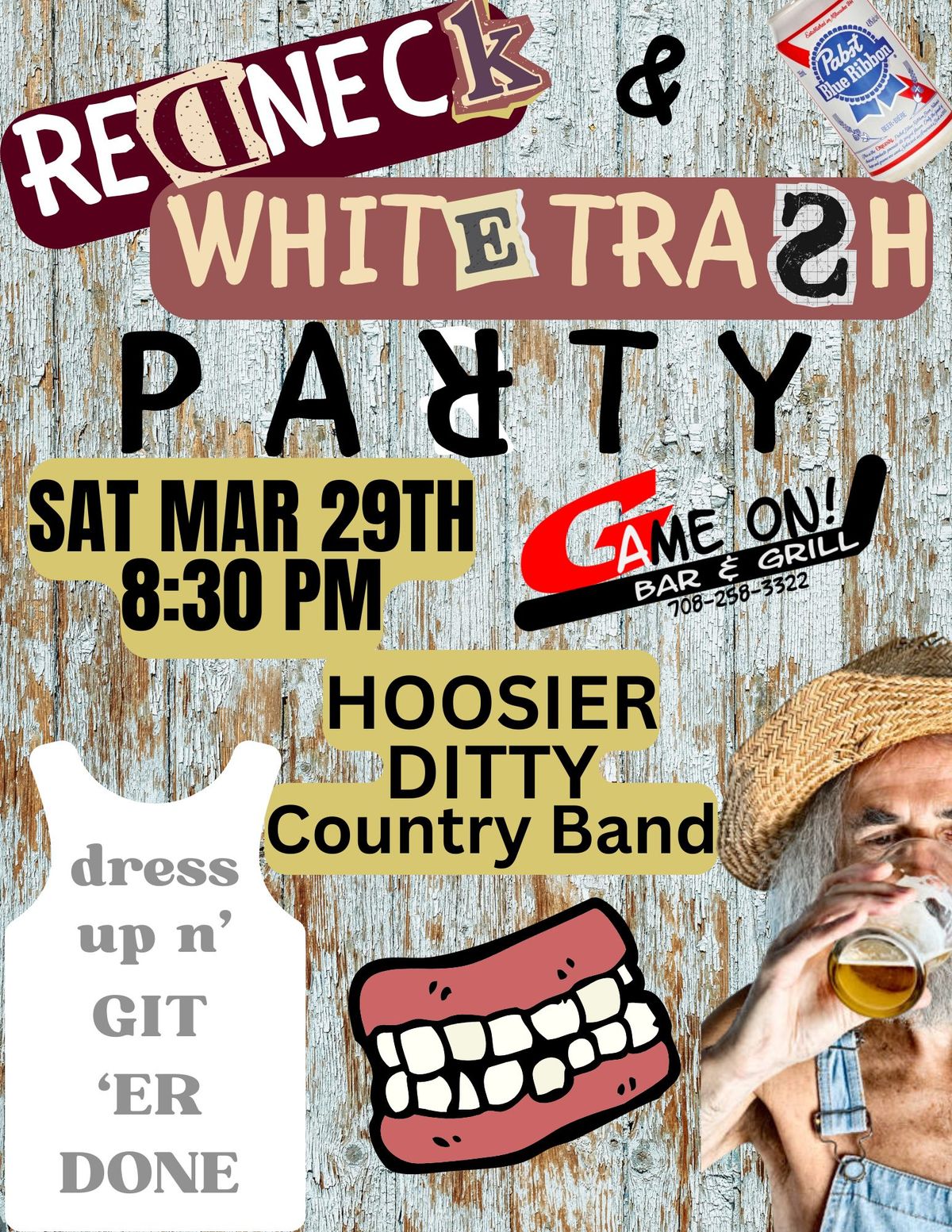 Hoosier Ditty Band - Redneck\/White Trash party